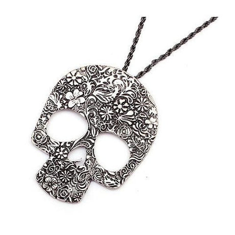 Zanta Candy Sugar Skull Necklace