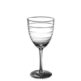 ABELLA WHITE WINE GLASS with ETCHING