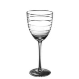 ABELLA RED WINE GLASS with ETCHING