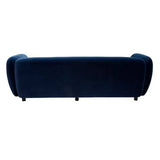 PALOME NAVY VELVET SOFA - 3 SEAT