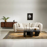 PALOME CREAM BOUCLE SOFA | 3 SEAT