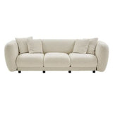 PALOME CREAM BOUCLE SOFA | 3 SEAT