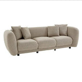 PALOME WHEAT BOUCLE SOFA | 3 SEAT