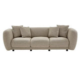 PALOME WHEAT BOUCLE SOFA | 3 SEAT