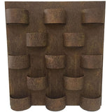 Rusted Wall Hanging Planter