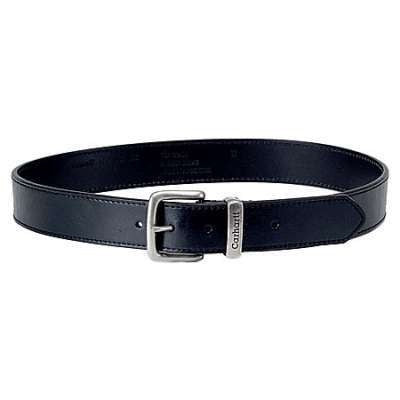 Zanta Black Leather Men's Belt