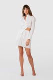 DISTORTION SHORT WHITE