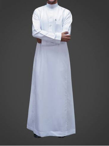 Daffah Summer Thoub (White/Size22)